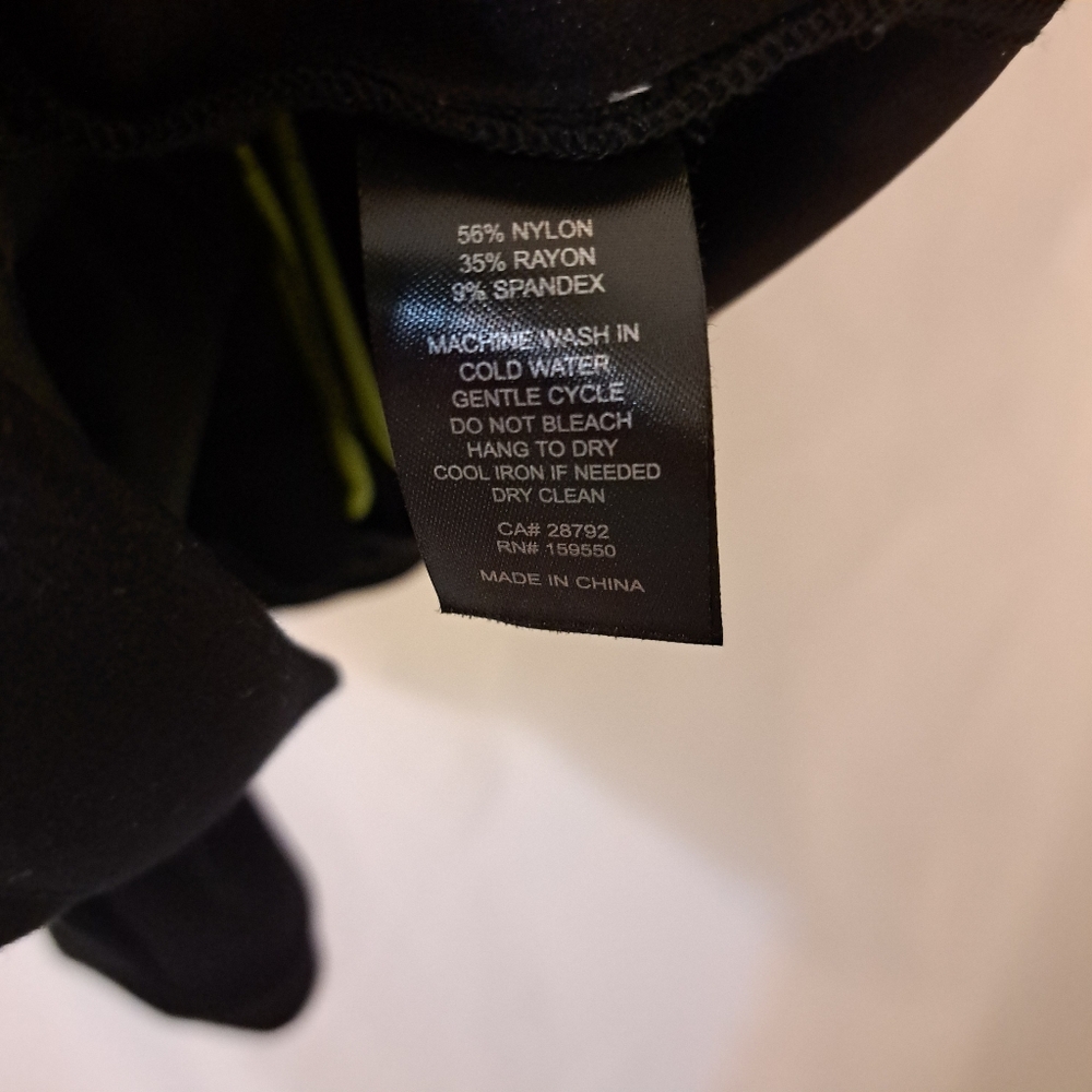 Carolina Belle Black Stretch Jacket Sz Large NWT - Picture 6 of 8